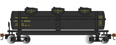 Bachmann 17109 HO 40' Three Dome Tank Car - UTLX #59814