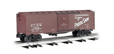 Bachmann 47072 O 40' Box Car Lackawanna Phoebe Snow