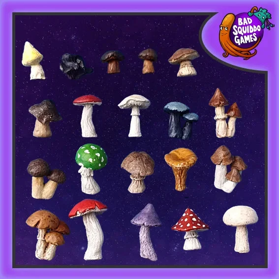 Bad Squiddo Games Mushrooms (20) 28mm Accessories