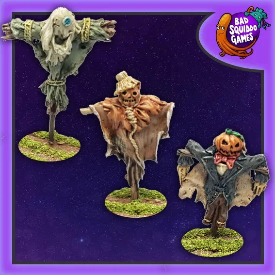 Bad Squiddo Games Scarecrows (3) 28mm Accessories