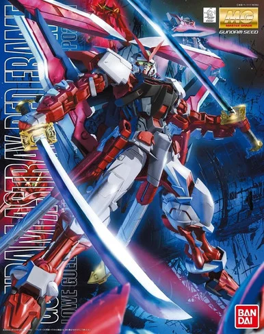 Bandai 5061607 Gundam Astray Red Frame Lowe Gueles Customize Mobile Suit MG 1/100 Scale Model Kit