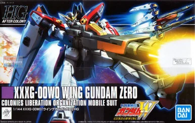 BAN2219526 1:144 Bandai HG XXXG-OOWO Wing Gundam Zero Colonies Liberation Organization Mobile Suit
