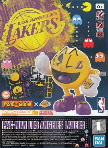 BAN2593839 Bandai Pac-Man Los Angeles Lakers [Entry Grade]