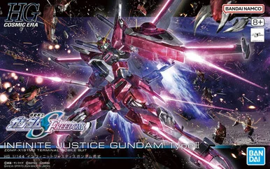 1/144 Bandai Infinite Justice Gundam Seed Freedom High Grade Plastic Model Kit