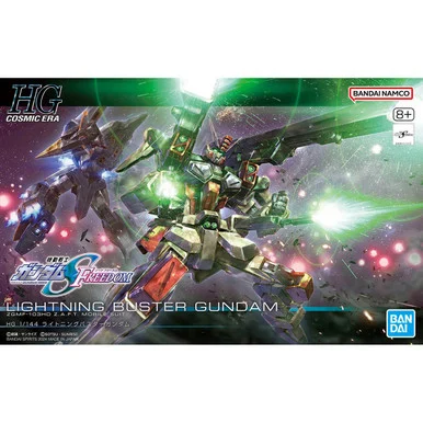 1/144 Bandai Lightning Buster Gundam Seed Freedom High Grade Plastic Model Kit