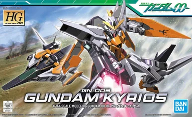 Bandai 5057928 #04 GN-003 Gundam Kyrios HG 1/144 Scale Model Kit