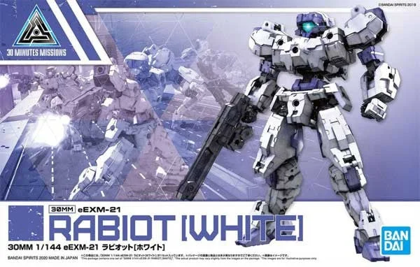 Bandai 30MM 1/144 eEXM-21 Rabiot [White]