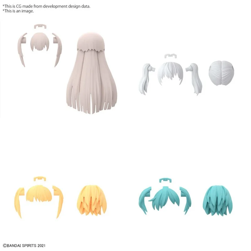 30ms option hair style parts vol 5 Gunpla - Bandai
