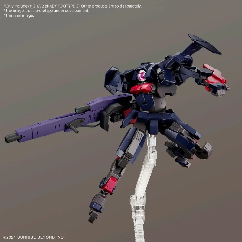 Hg brady fox type g 1/72 Gunpla - Bandai