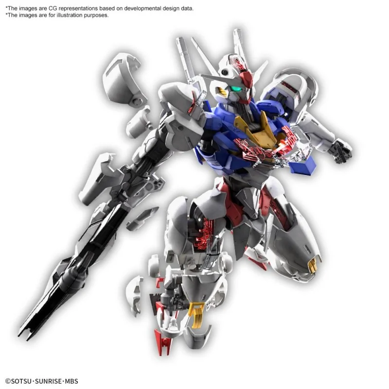 GUNDAM AERIAL 1/100 Gundam Witch From Mercury Gunpla - Bandai
