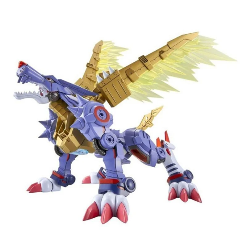 Digimon Maquette Metal Garurumon Amplified - Bandai