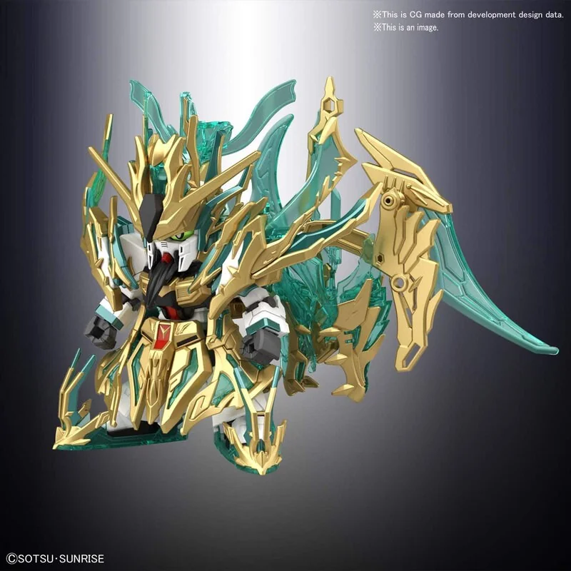 Gundam Sangokuden Soketsuden: SD Wu Sheng Guan Yu Yun Chang V Gundam Model Kit Gunpla - Bandai