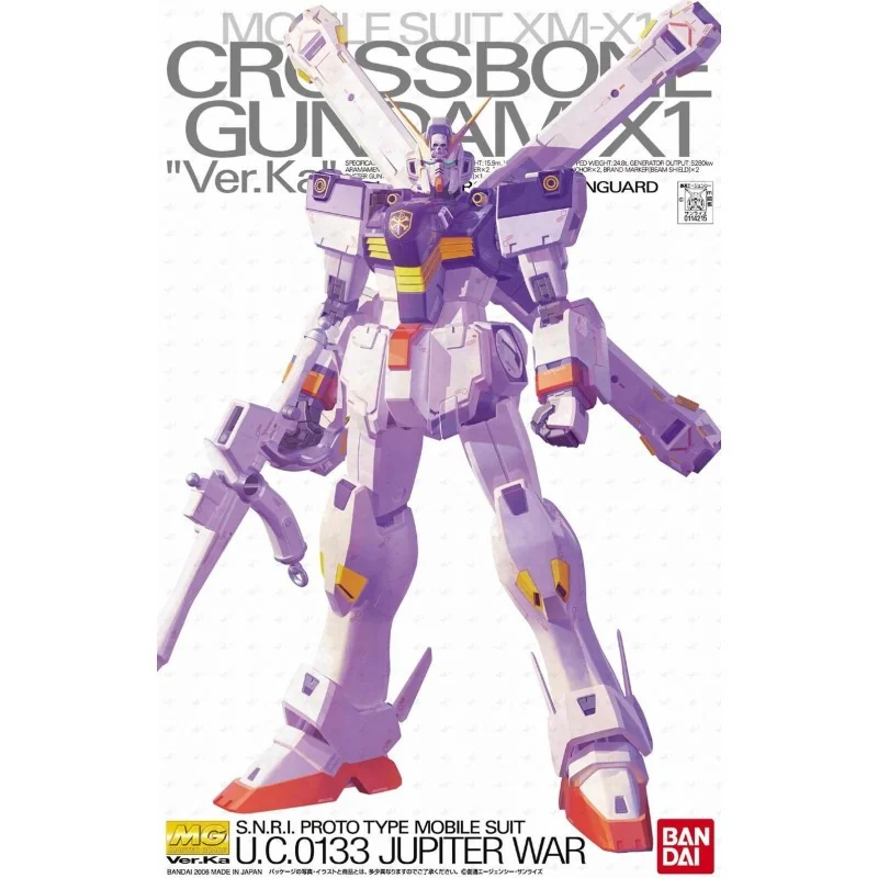 GUNDAM - MG 1/100 XM-X1 Crossbone Gundam X1 "Ver.Ka" - Model Kit Gunpla