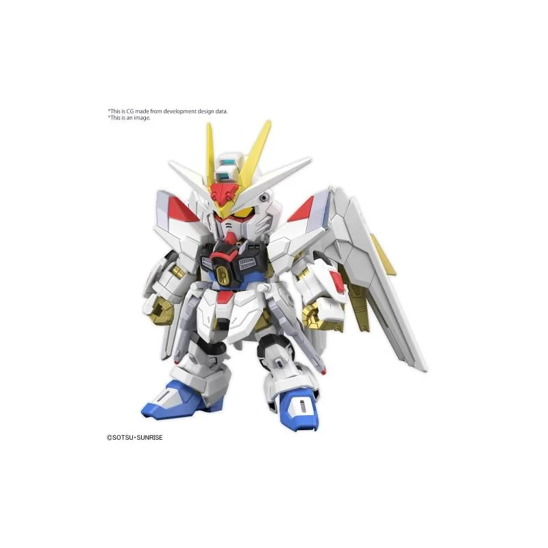 GUNDAM - SD Gundam Cross Silhouette Mighty Strike Freedom - Model Kit Gunpla