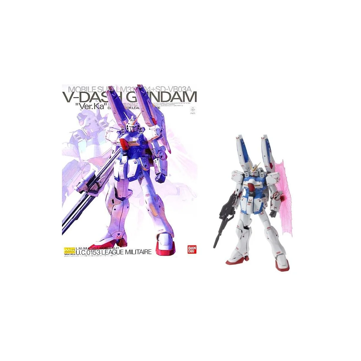 Victory Gundam - MG 1/100 V Dash Gundam Ver. Ka - Model Kit Gunpla