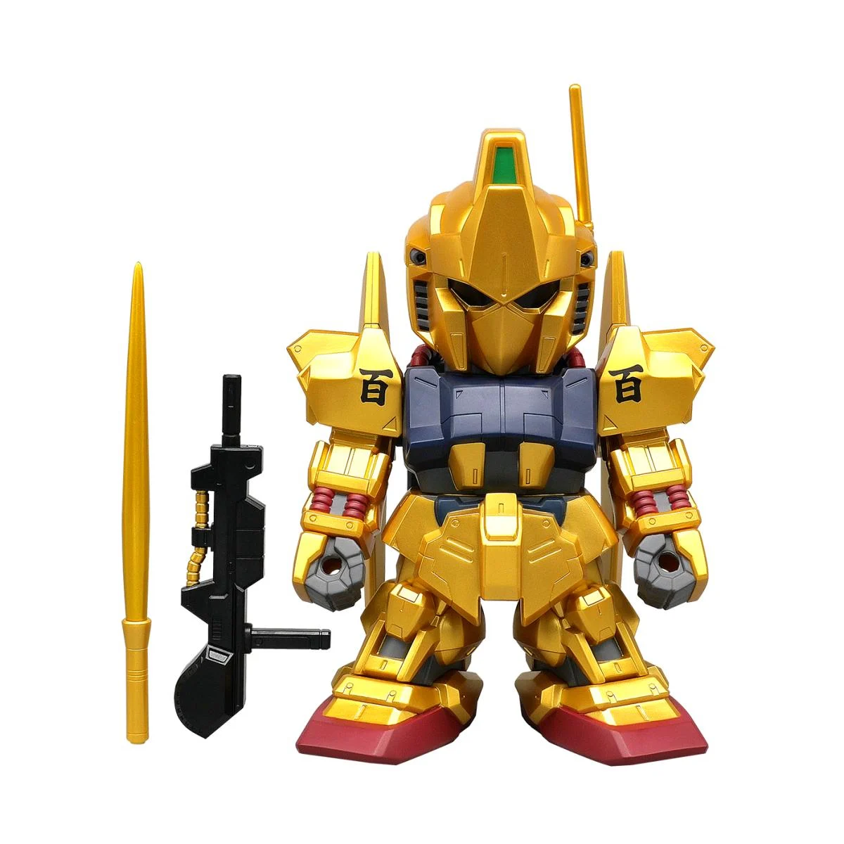 GUNDAM - SD Hyakushiki Gold Ver. - Jumbo Sofbi Figure 24cm Figurine