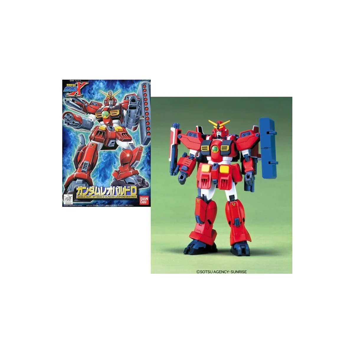 Gundam X - 1/100 Gundam Leopard Destroy - Model Kit Gunpla
