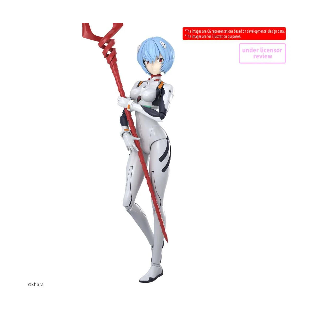 30MP Rei Ayanami Plug Suit Ver - Bandai