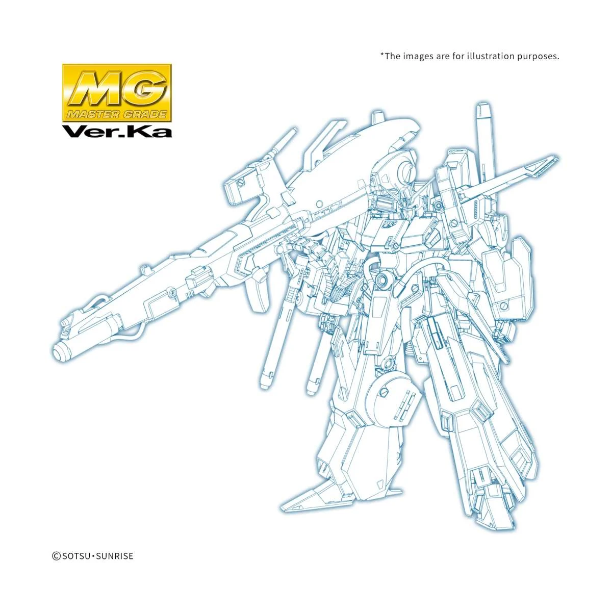 Mobile Suit Gundam ZZ - MG Gundam ZZ Full Armor Ver Ka 1/100 Gunpla