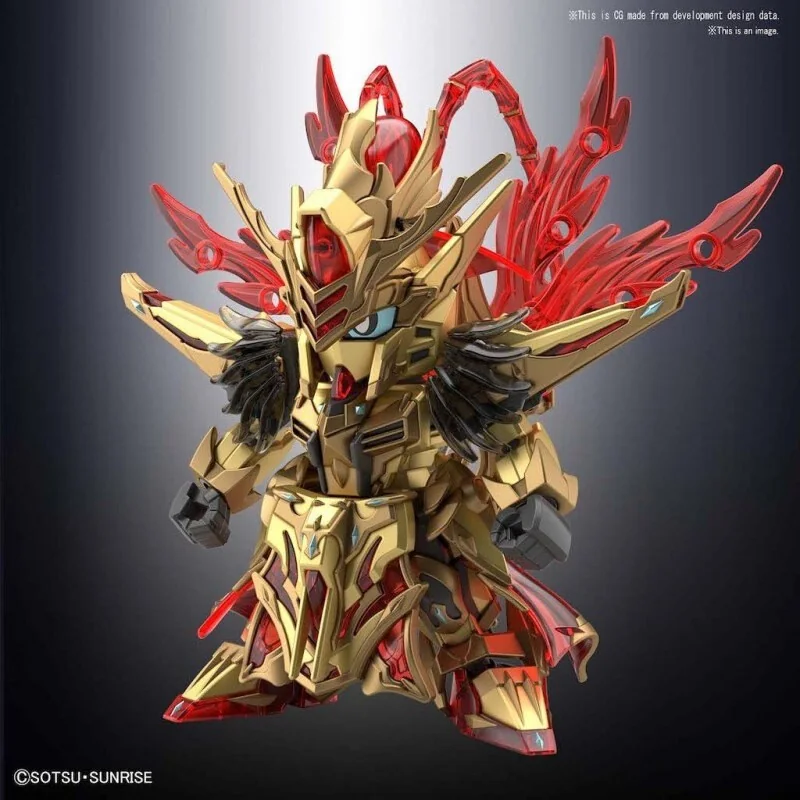 Gundam - SD model Sangoku Soketsuden Zhou Yu Akatsuki Gunpla