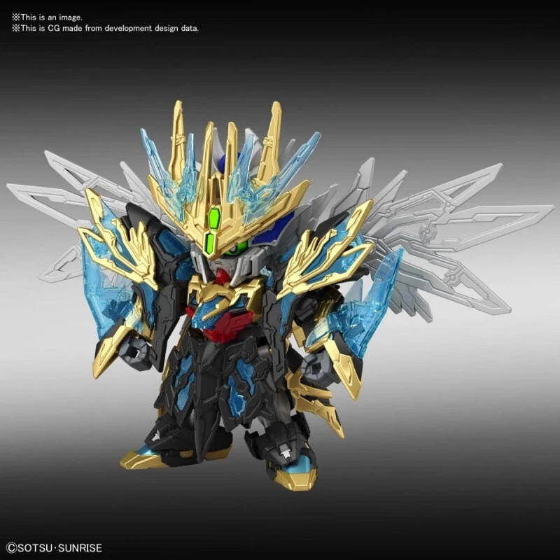 Gundam - SD model Sangoku Soketsuden Tien Ba Cao Cao Wing Gundam Gunpla