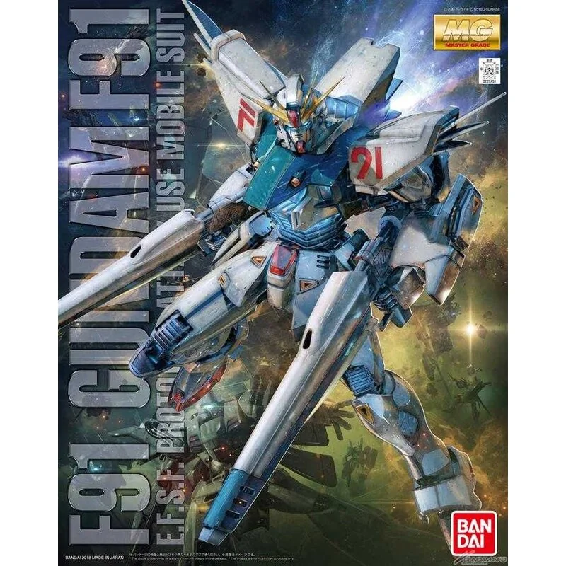 Gundam Gunpla MG 1/100 Gundam F91 Ver.2.0 - Bandai