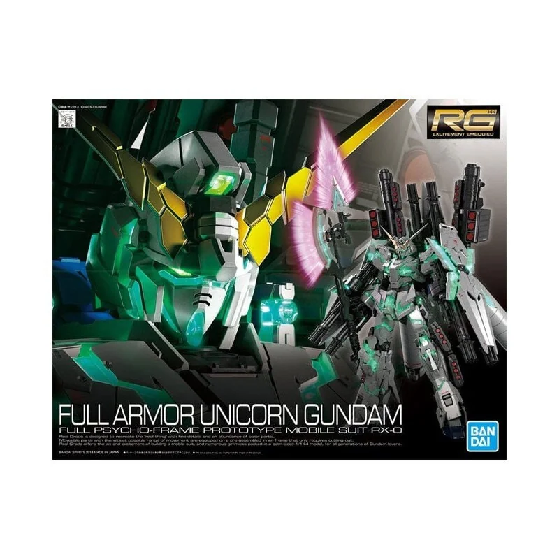 Gundam - Model RG 1/144 Full Armor Unicorn Gunpla