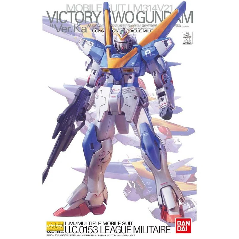 MG 1/100 V2 GUNDAM Ver. Ka Gunpla - Bandai