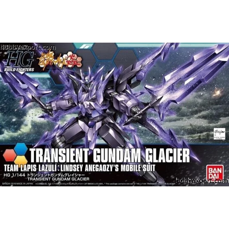 Transient gundam glacier Gunpla - Bandai