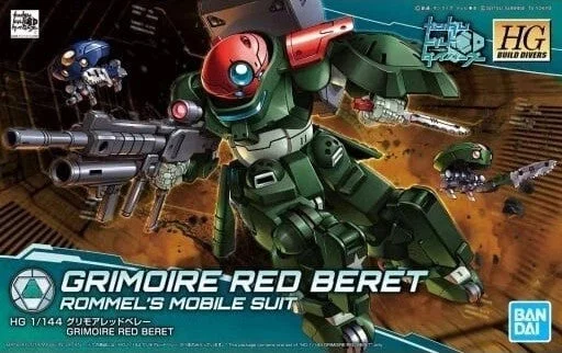 Bandai Spirits HG 1/144 Build Divers Grimoire Red Beret