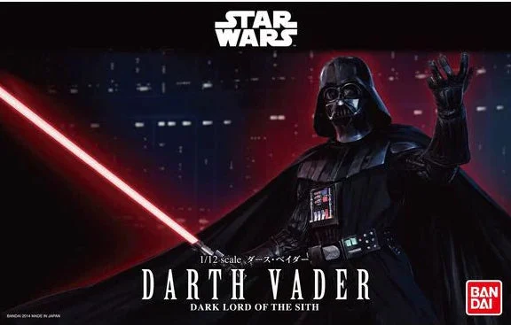 Bandai Spirits Star Wars Darth Vader 1/12 Scale Plastic Model Kit