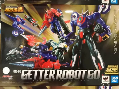 Bandai 2507507 Soul of Chogokin GX-96 Getter Robot Go Figure