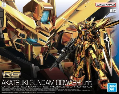 1/144 RG #41 ORB-01 Akatsuki Gundam (Oowashi Unit) "Gundam SEED Destiny"