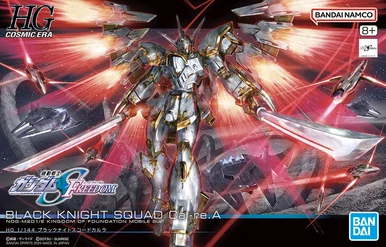 Bandai 5067414 #257 Black Knight Squad Cal-re.A NOG-M2D1/E Kingdom of Foundation Mobile Suit HG 1/144 Scale Model Kit