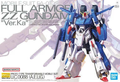 1/100 MG Full Armor ZZ Gundam ver. Ka "Mobile Suit Gundam ZZ" - Bandai - BAN