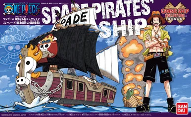 GSC - One Piece Grand Ship Collection: Spade Pirates Ship