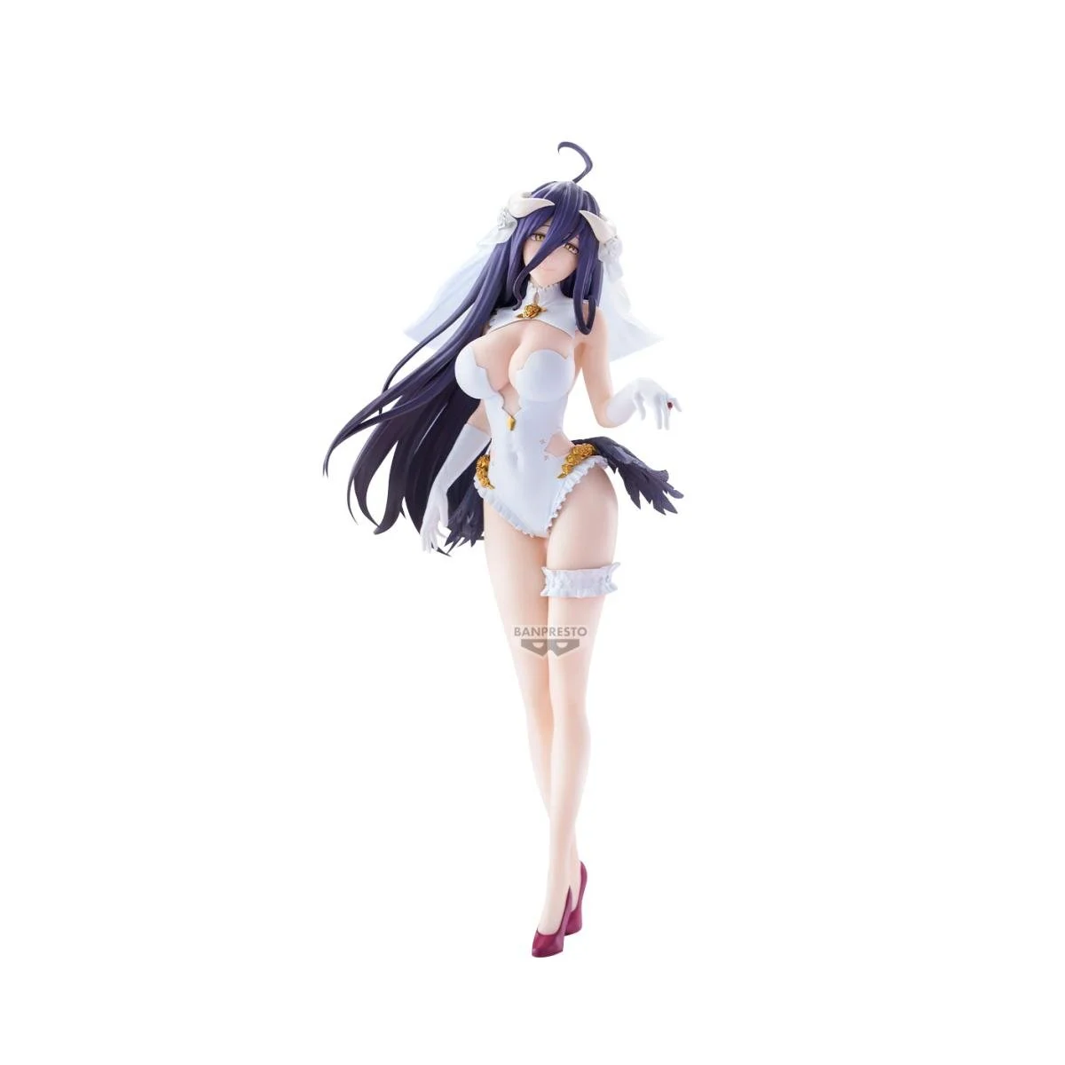 OVERLORD - Albedo Wedding Version - Glitter & Glamours figure 27cm Figurine