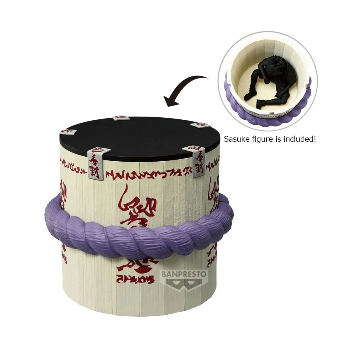 NARUTO - Sasuke's Coffin - Figure Life Figure 10cm Figurine