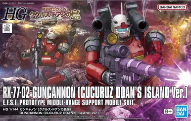 1/144 HG Guncannon (Cucuruz Doan’S Island Ver.) - Bandai - BAN