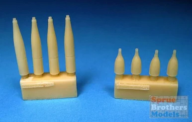 BARBR48002 1:48 BarracudaCast Firefly Mk. I Cannon Barrels #BR48002 - BarracudaCals