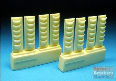 BARBR72275 1:72 BarracudaCast Avro Shackleton MR.2 Early Exhausts (AFX kit) - BarracudaCals