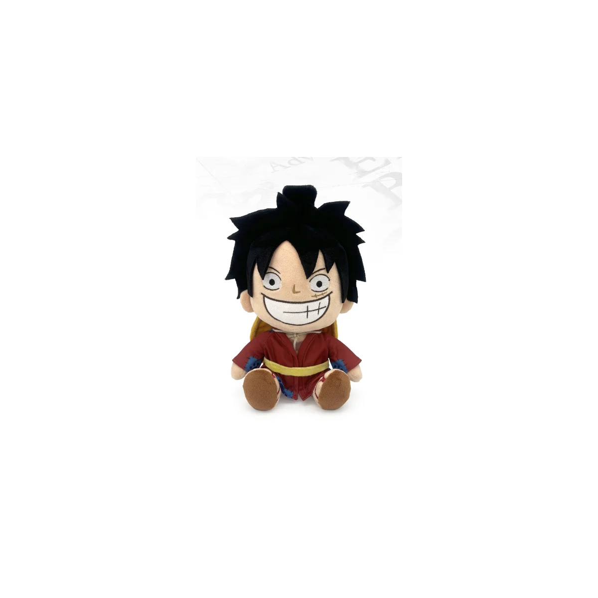ONE PIECE - Luffy Wano - Sitting Plush 22cm