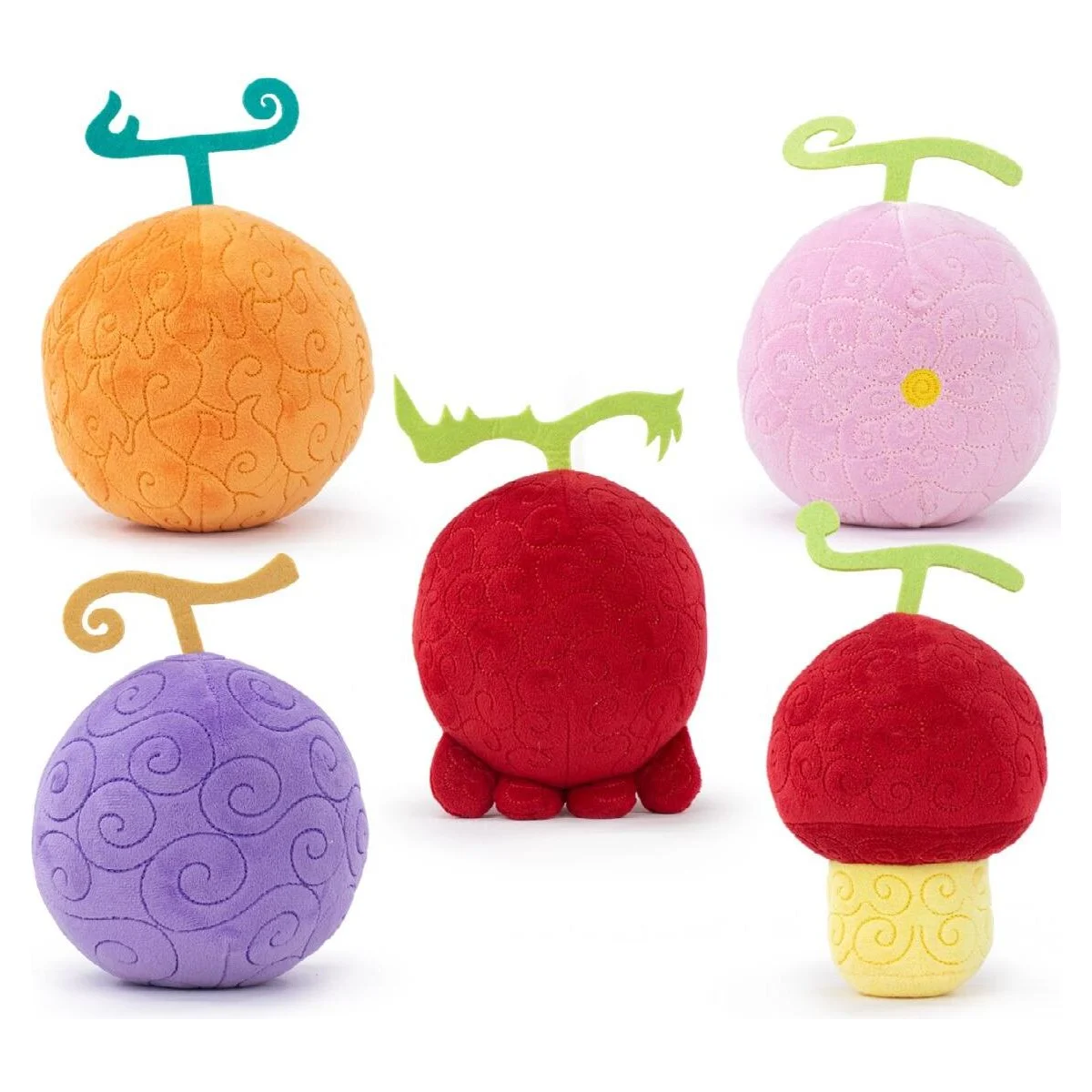 One Piece Devil Fruits Asst. Set (5) - Barrado