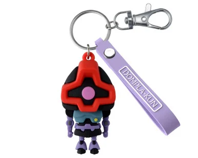 Dompla-Kun 3D Rubber Mascot Keychain