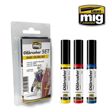 AMM7504 - Oilbrusher: Basic Colors Set