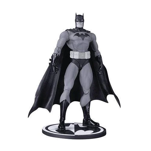 Batman Black and White Hush By Jim Lee Action Figure - DC Direct