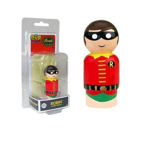 Batman Classic TV Series Robin Pin Mate Wooden Figure - Bif Bang Pow!