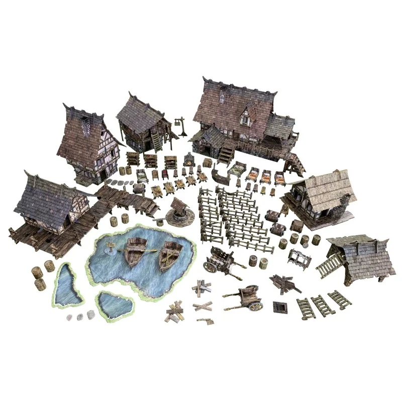 Battle Systems - Fantasy Village Board game