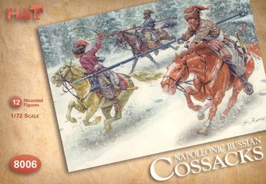 HaT Industrie 8006 Russian Cossacks 1/72 Scale Model Kit - Hat Industries