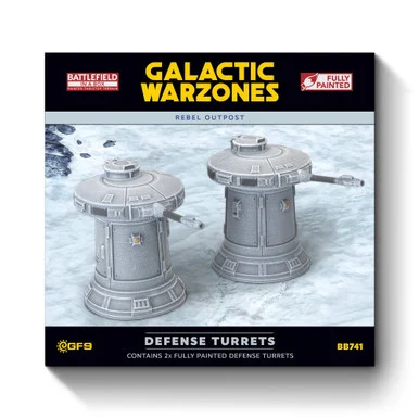 Galactic Warzones: Rebel Outpost - Defense Turrets (x2) - BB741